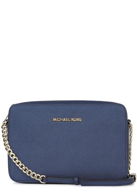 michael kors jet set navy bag|Michael Kors jet set collection.